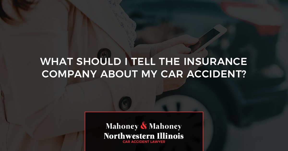 What Should I Tell the Insurance Company About My Car Accident?